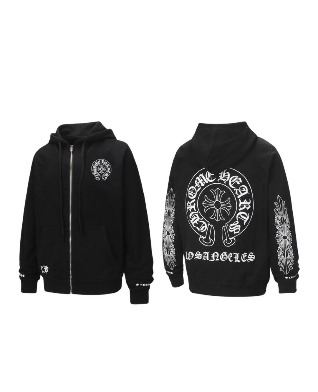 Chrome Hearts Los Angeles Exclusive Zip Up Hoodie
