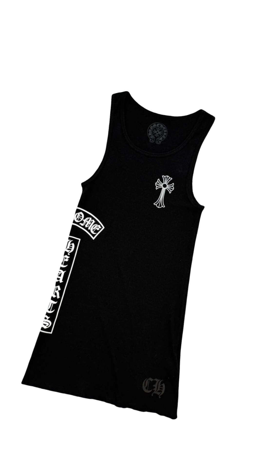 F U Black Chrome Hearts Vest