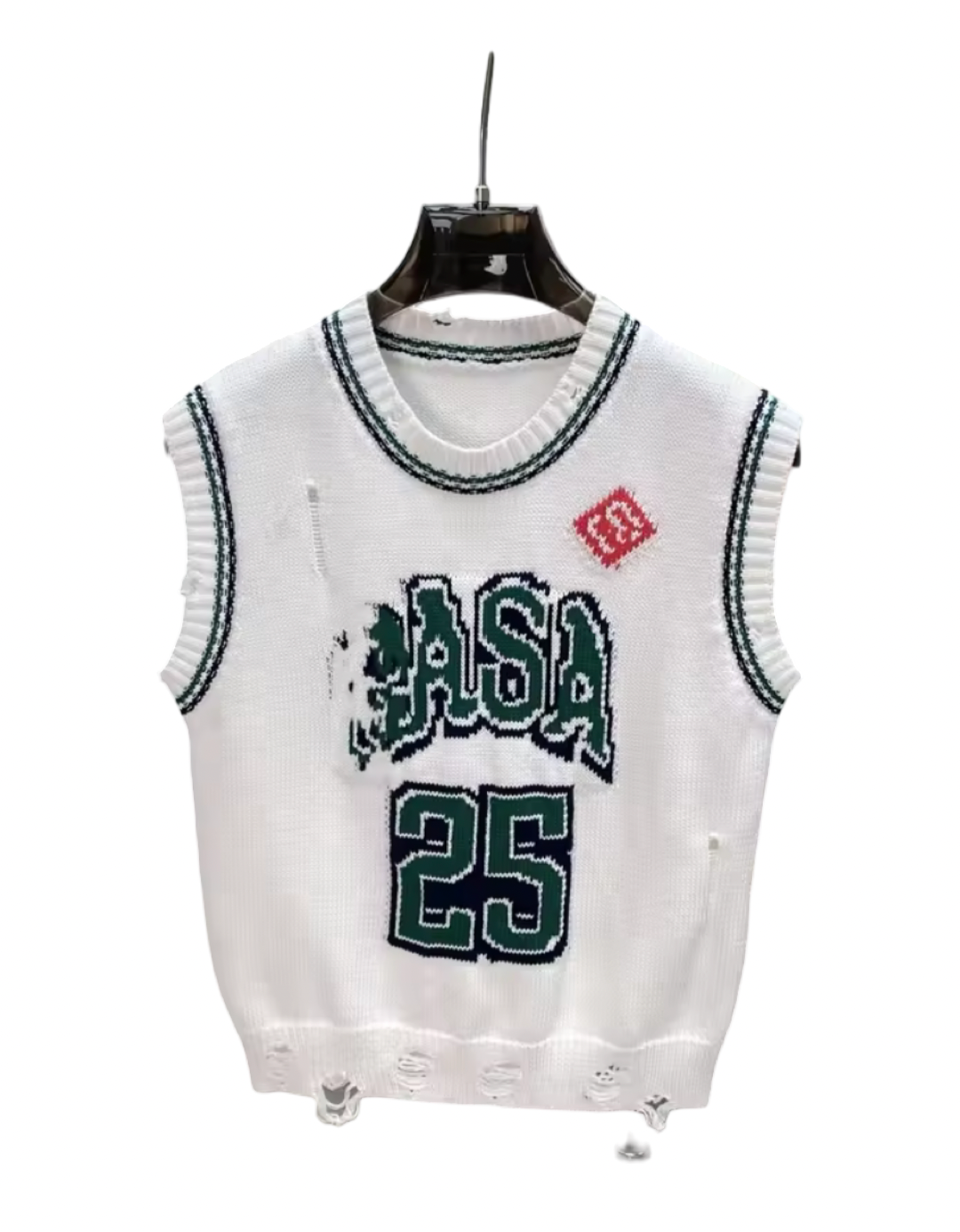 CASABLANCA KNIT White Two Piece