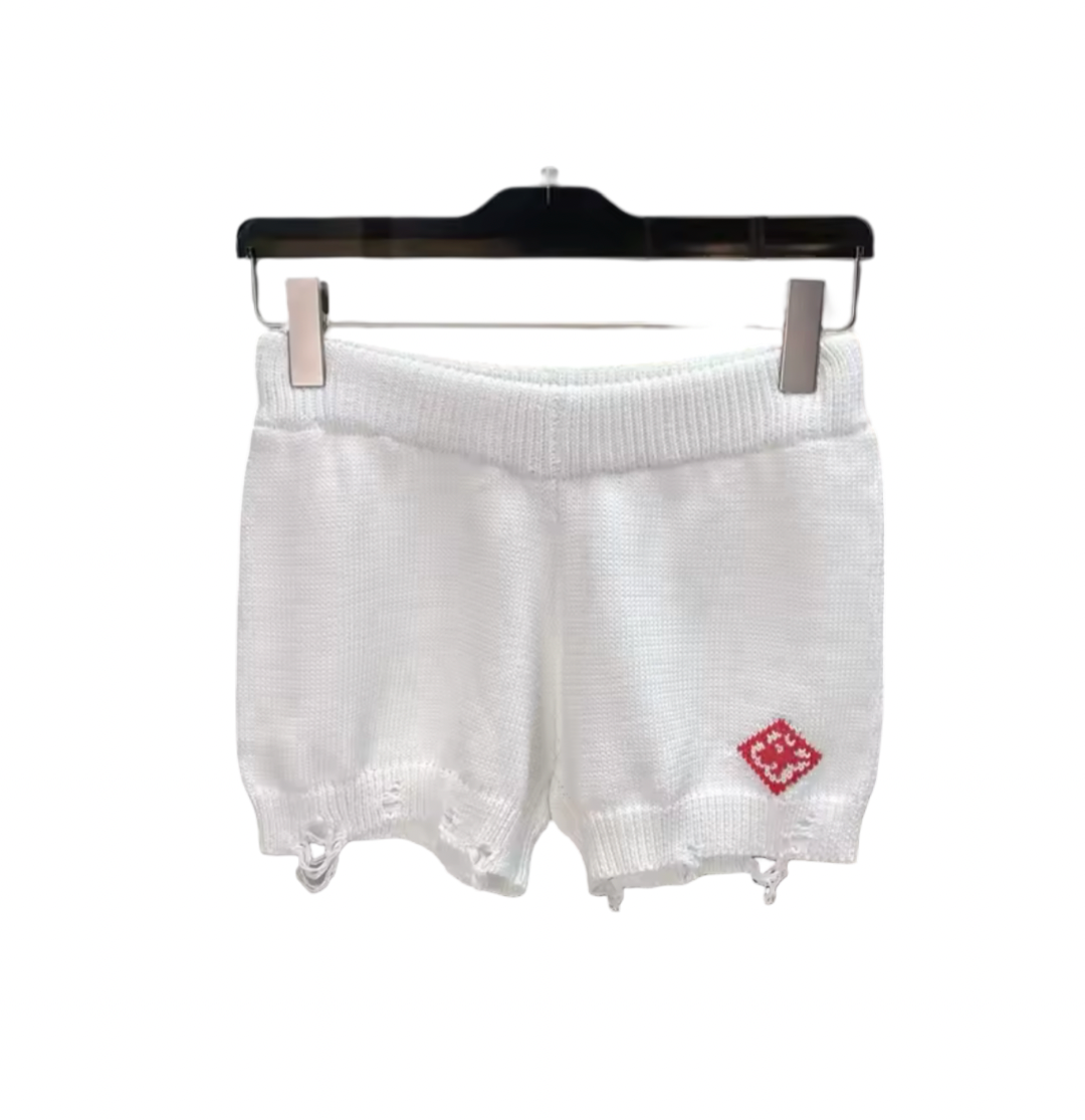 CASABLANCA KNIT White Two Piece